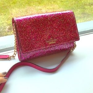 Kate Spade pink crossbody bag